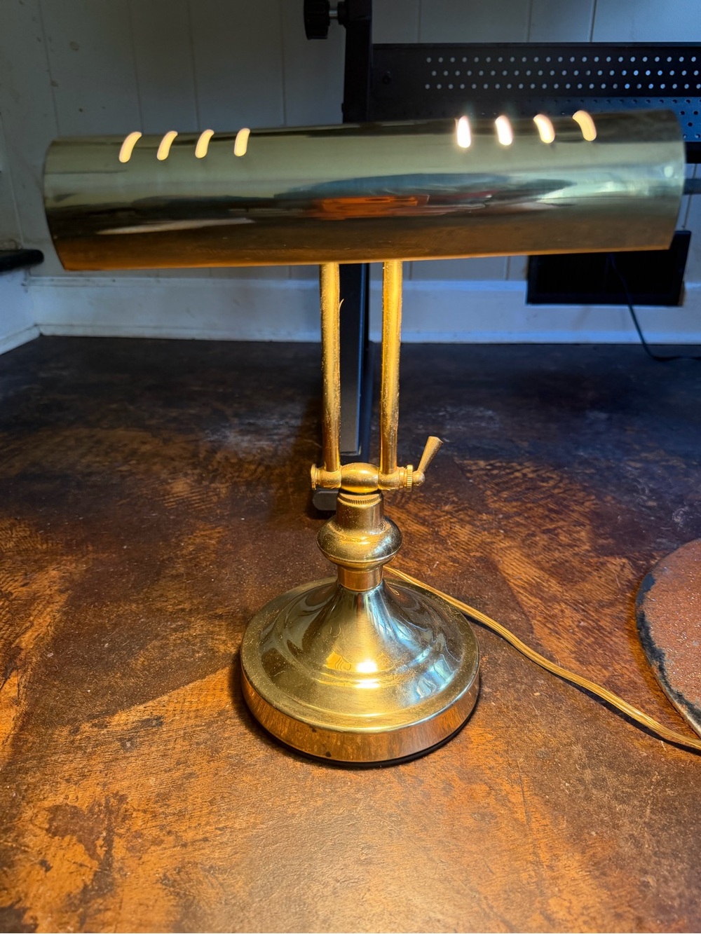 Classic Brass Piano Lamp - Gold Finish